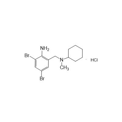 Chlorowodorek N-(2-amino-3,5-dibromobenzylo)-N-metylocykloheksyloaminy